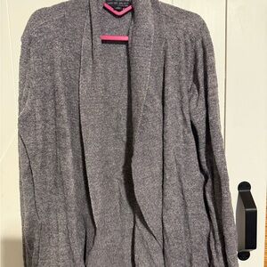 Barefoot Dreams Heather Gray Cardigan